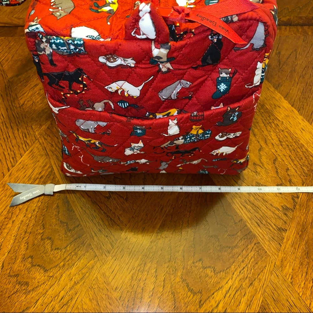 NWT Vera Bradley Holiday Bundle Holiday Cats - Picture 5 of 12